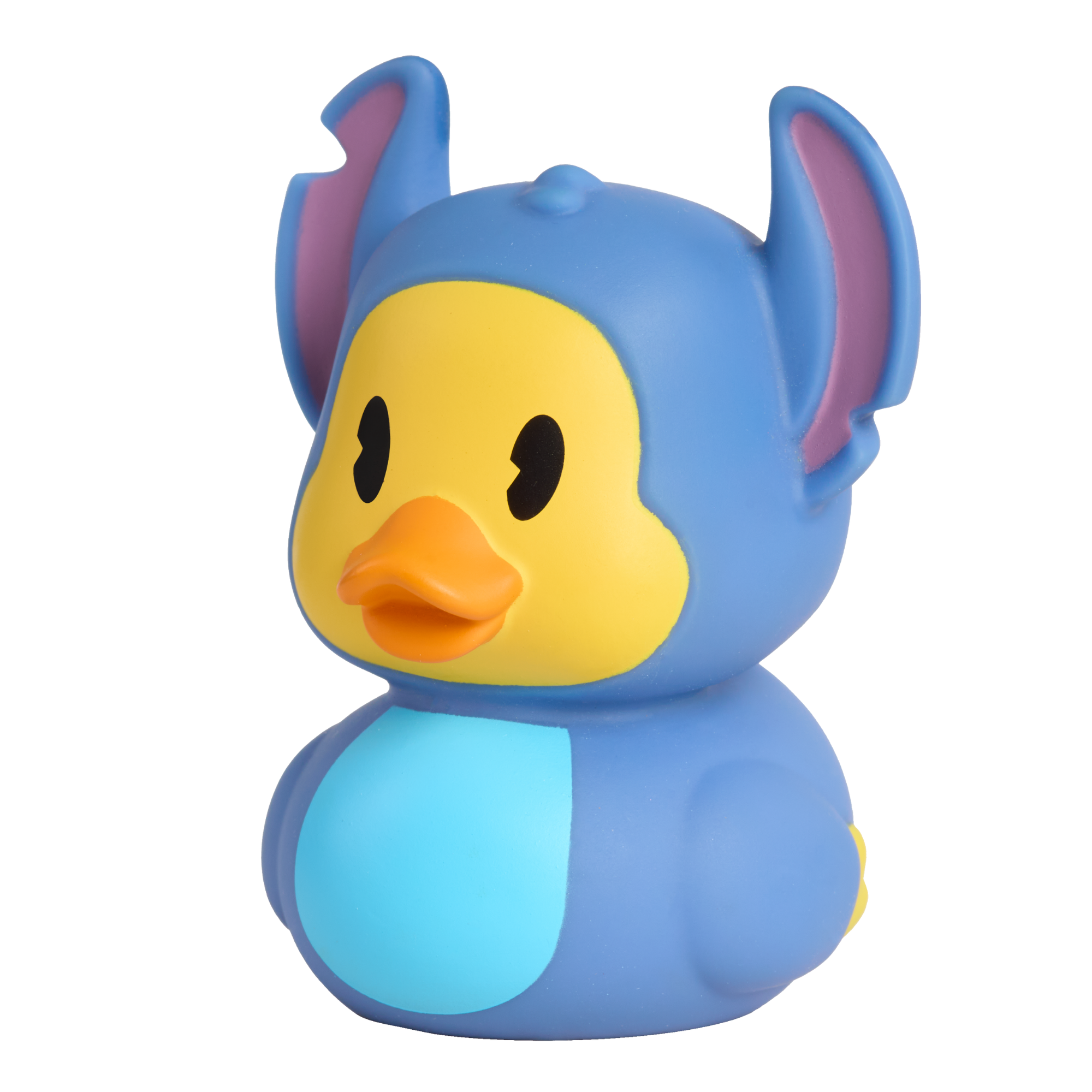Just Play Disney Duckalooz 2.75" Inch Stitch Floating Rubber Duck, Collectible Duck Figurine, Officially Licensed Bath Toy Suitable for Boys & Girls Ages 2Y+