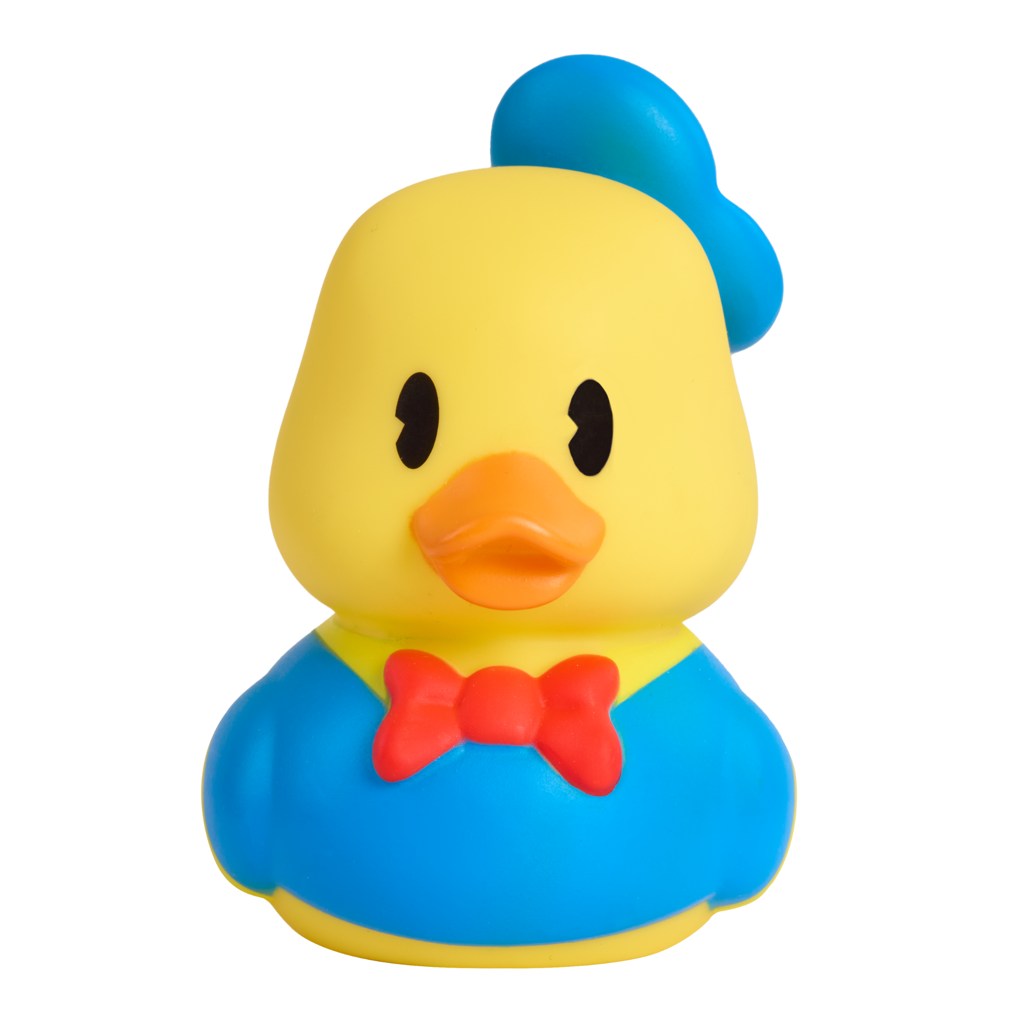 Just Play Disney Duckalooz 3" Inch Donald Duck Floating Rubber Duck, Collectible Duck Figurine, Officially Licensed Bath Toy Suitable for Boys & Girls Ages 2Y+