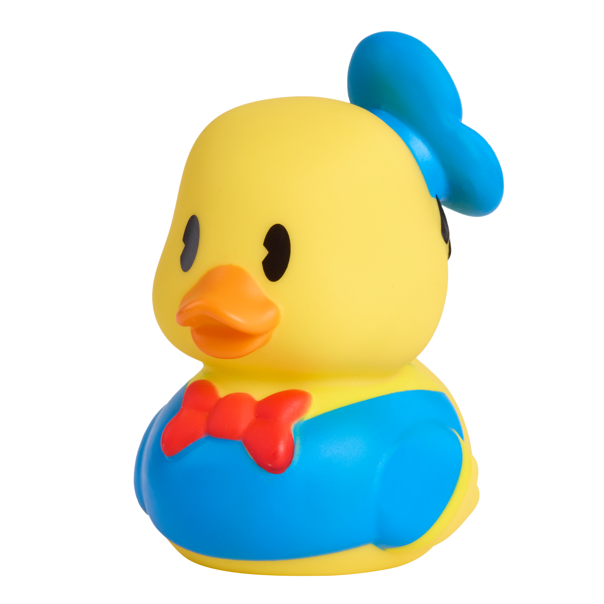 Just Play Disney Duckalooz 3" Inch Donald Duck Floating Rubber Duck, Collectible Duck Figurine, Officially Licensed Bath Toy Suitable for Boys & Girls Ages 2Y+