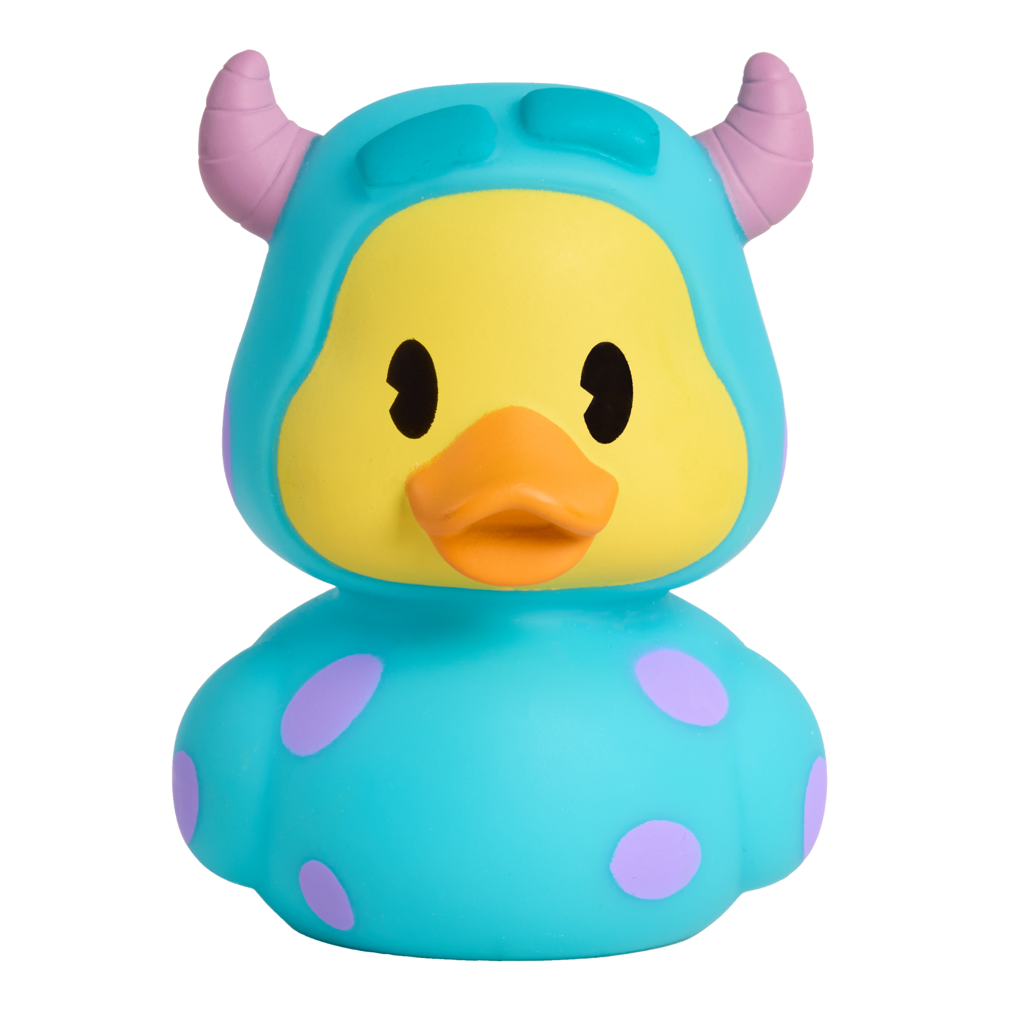 Just Play Disney Duckalooz 3" Inch Sully Floating Rubber Duck, Collectible Duck Figurine, Officially Licensed Bath Toy Suitable for Boys & Girls Ages 2Y+