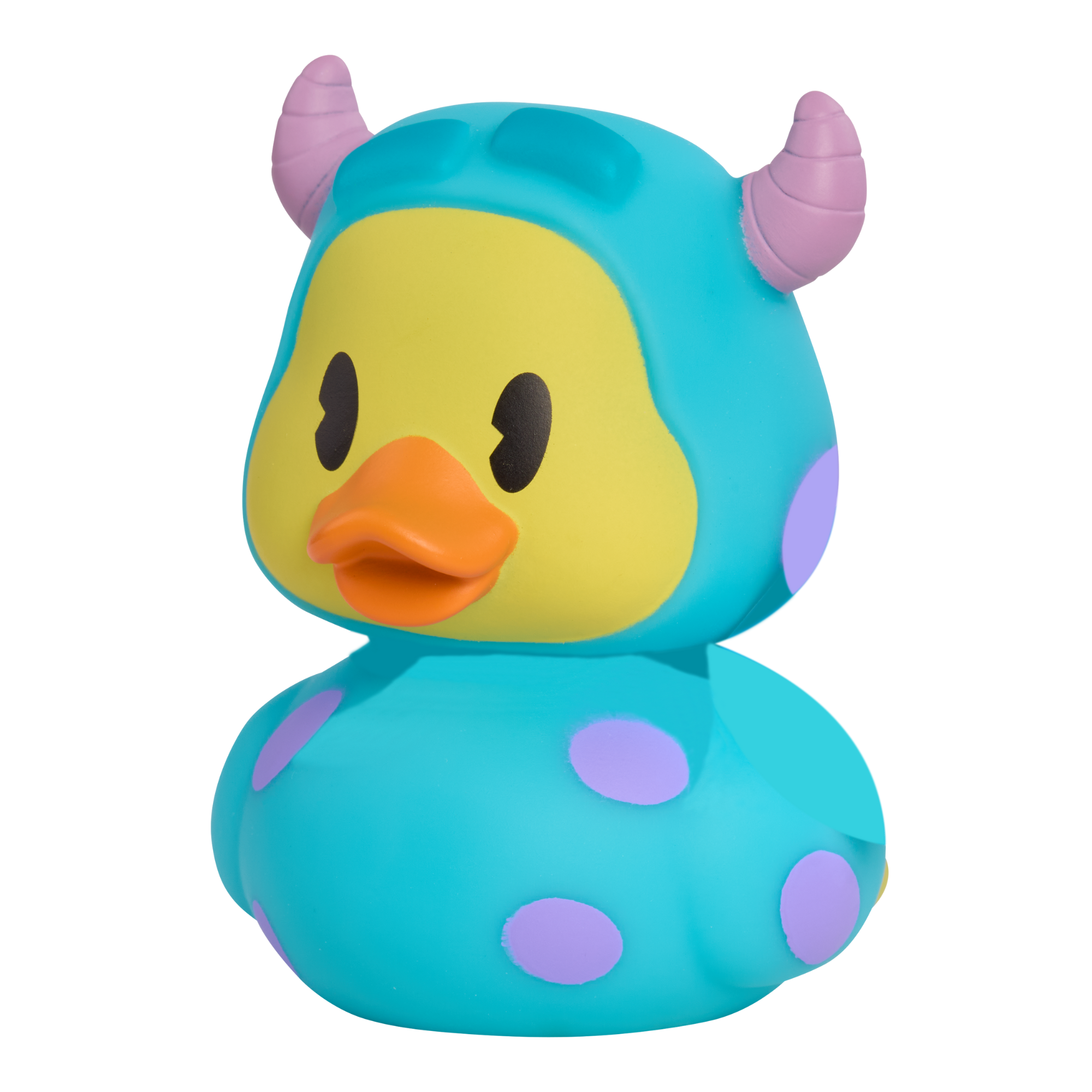 Just Play Disney Duckalooz 3" Inch Sully Floating Rubber Duck, Collectible Duck Figurine, Officially Licensed Bath Toy Suitable for Boys & Girls Ages 2Y+