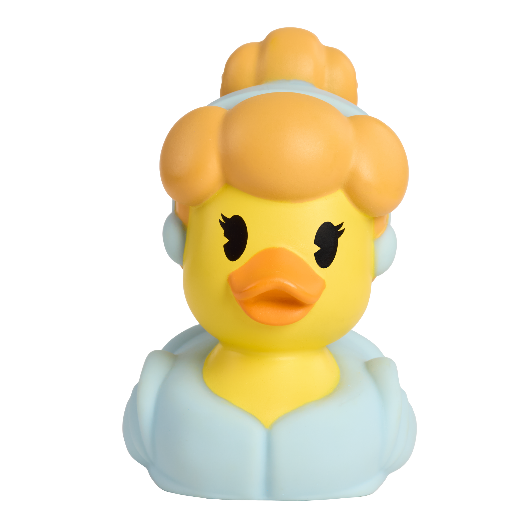 Just Play Disney Duckalooz 3" Inch Cinderella Floating Rubber Duck, Collectible Duck Figurine, Officially Licensed Bath Toy Suitable for Boys & Girls Ages 2Y+