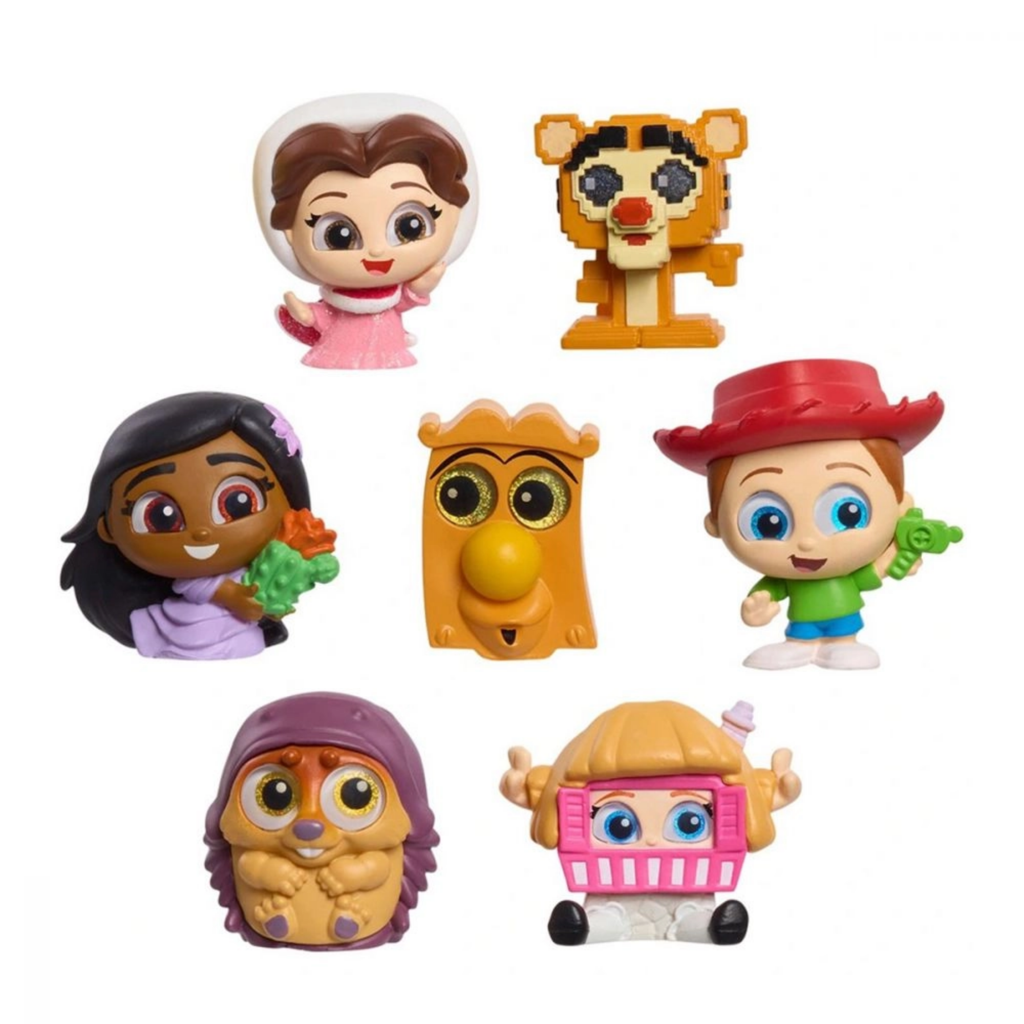 Disney Doorables Multi Peek Pixel Perfect Collectible Mini Action Figures, 1.5 Inch (3.8 cm) Toy Figurines, Includes 5-7 Figures Per Box, Officially Licensed Kids Toy for Ages 5 & Up by Just Play