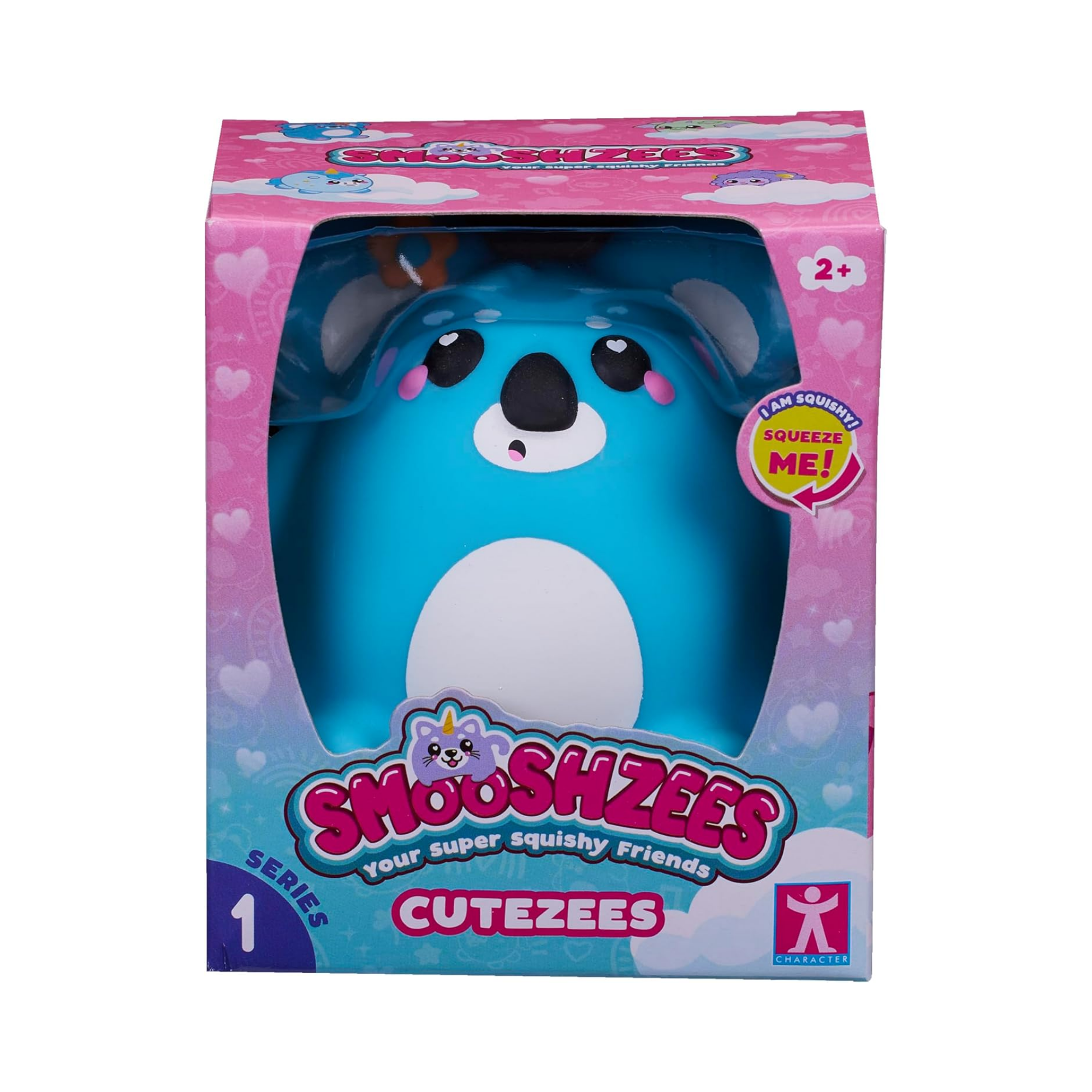 Smooshzees Cutezees Bambo, Blue Koala, Collectable Characters, Supersoft, Cuddly and Squishy!