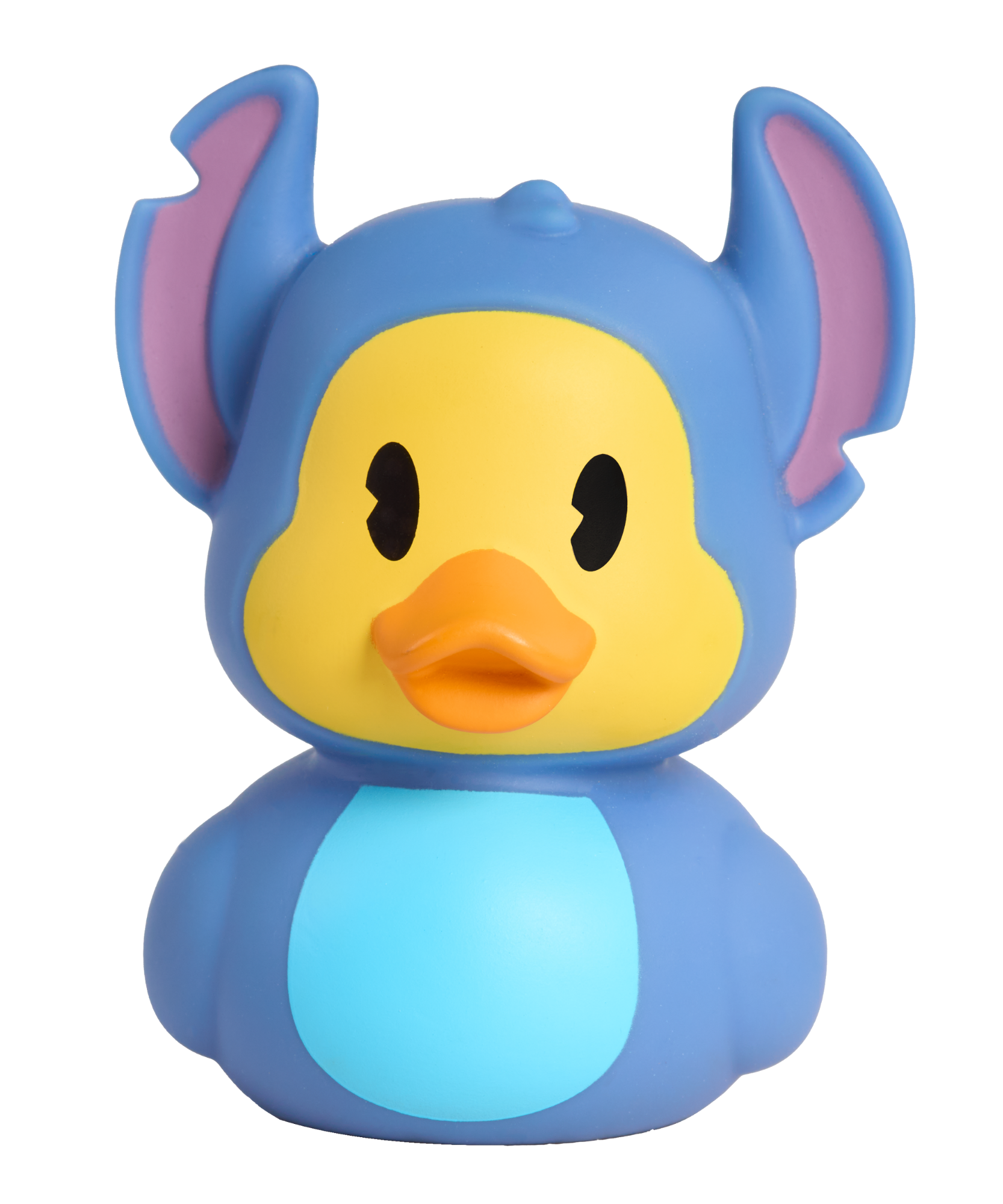 Just Play Disney Duckalooz 2.75" Inch Stitch Floating Rubber Duck, Collectible Duck Figurine, Officially Licensed Bath Toy Suitable for Boys & Girls Ages 2Y+