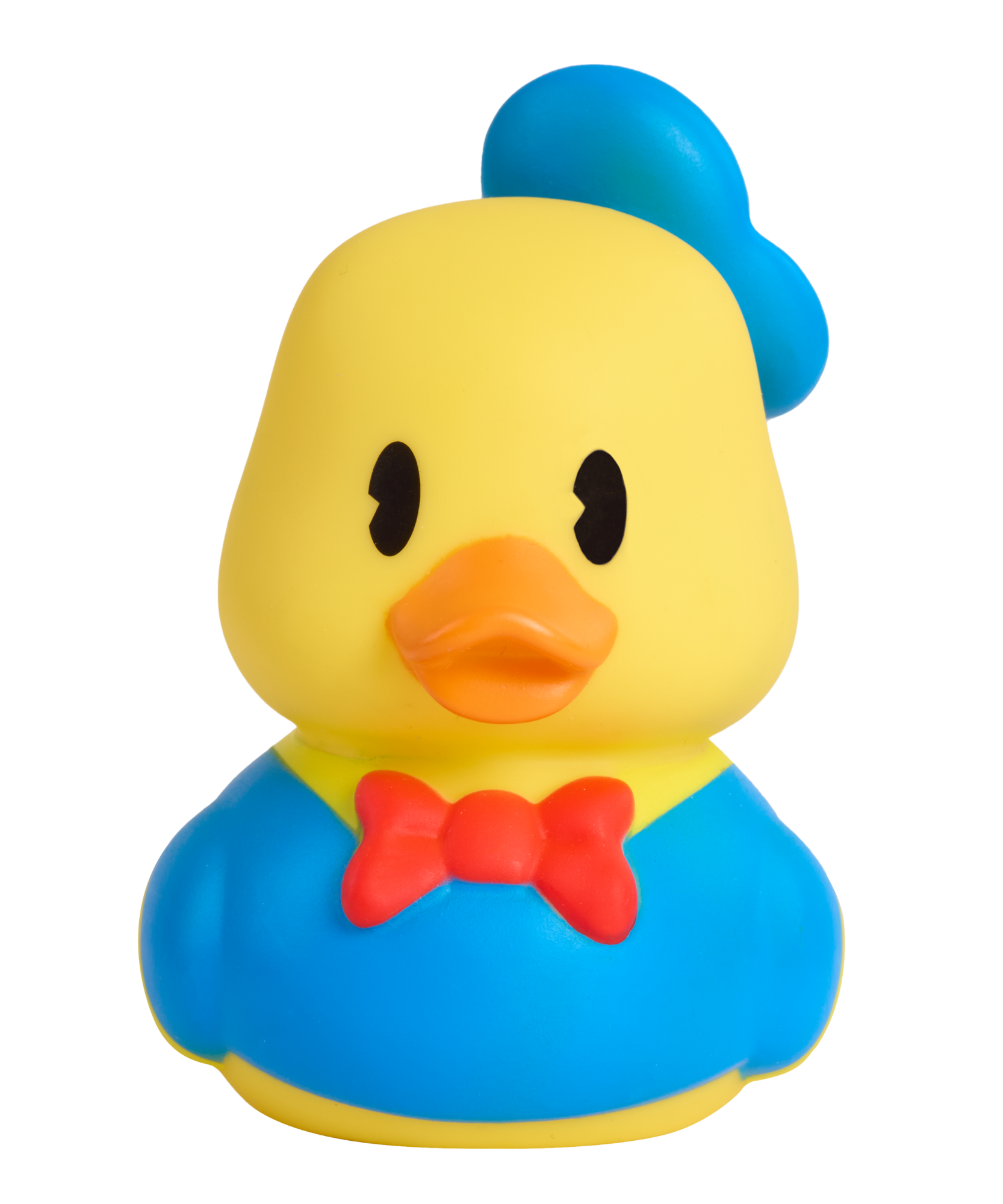 Just Play Disney Duckalooz 3" Inch Donald Duck Floating Rubber Duck, Collectible Duck Figurine, Officially Licensed Bath Toy Suitable for Boys & Girls Ages 2Y+