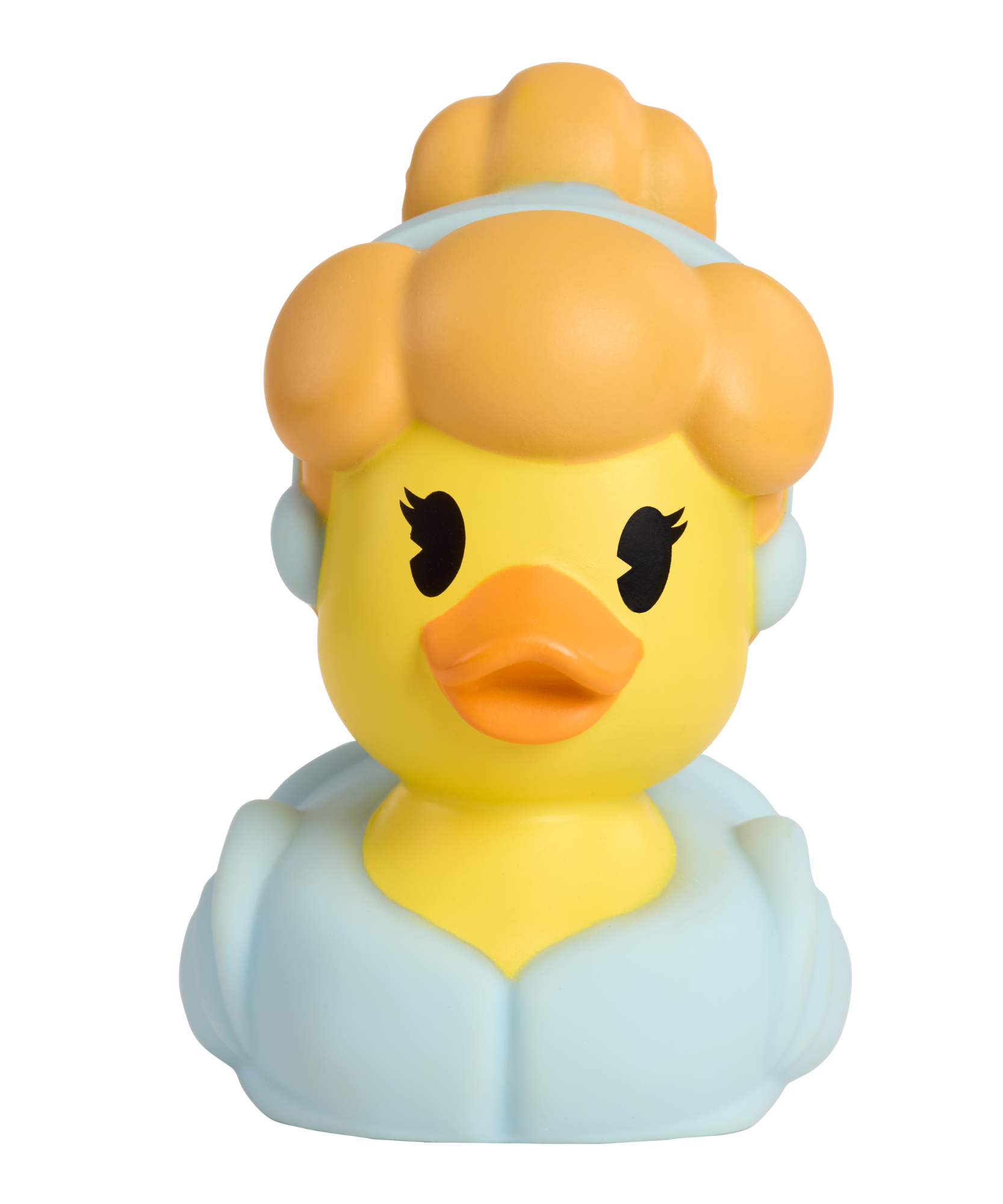 Just Play Disney Duckalooz 3" Inch Cinderella Floating Rubber Duck, Collectible Duck Figurine, Officially Licensed Bath Toy Suitable for Boys & Girls Ages 2Y+