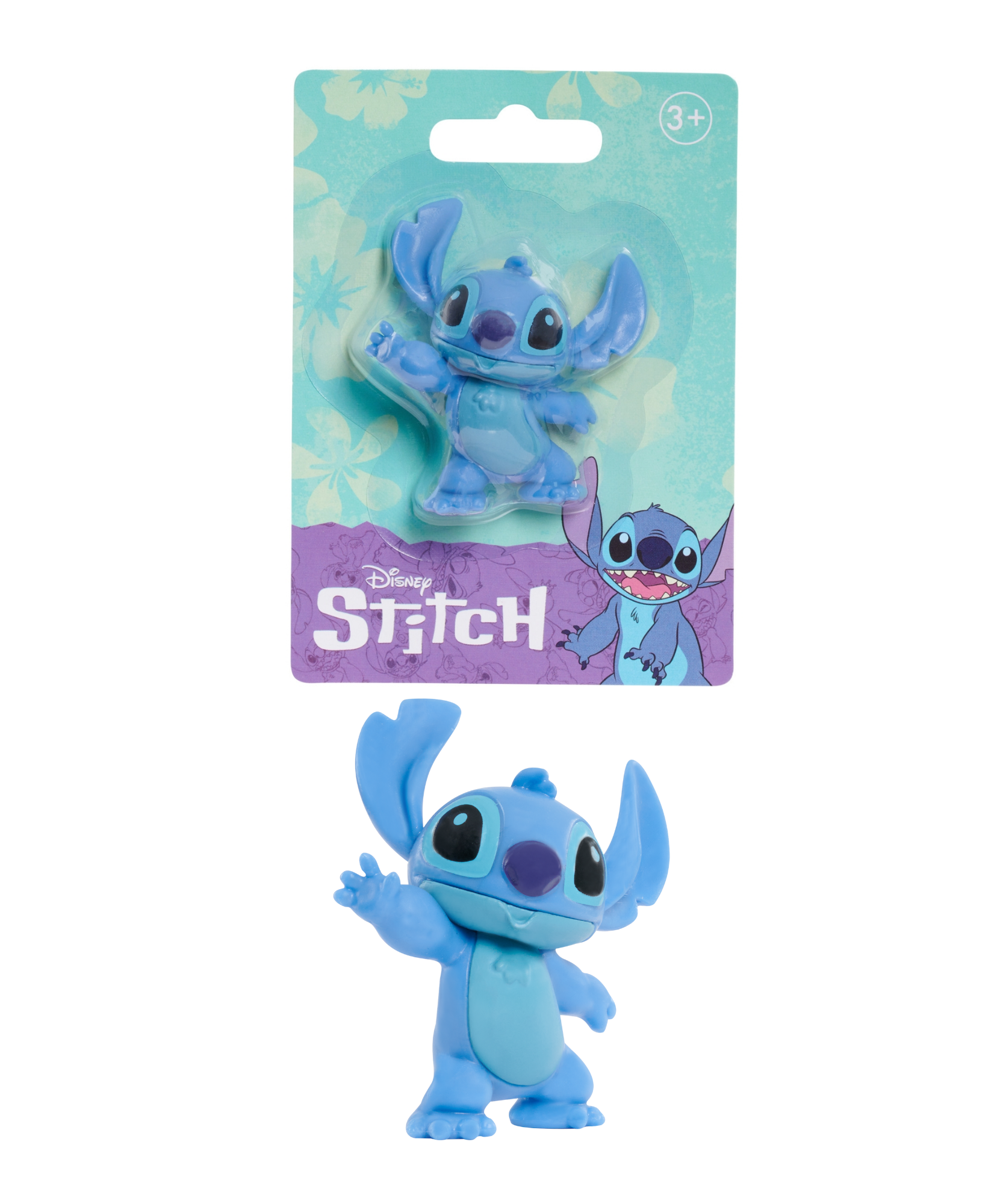 Disney Lilo & Stitch 3" Inch (7.5 cm) Collectible Stitch Figure Set, Officially Licensed Kids Toys by Just Play, Style 3, Suitable for Children, Boys and Girls, Aged 3 Years+