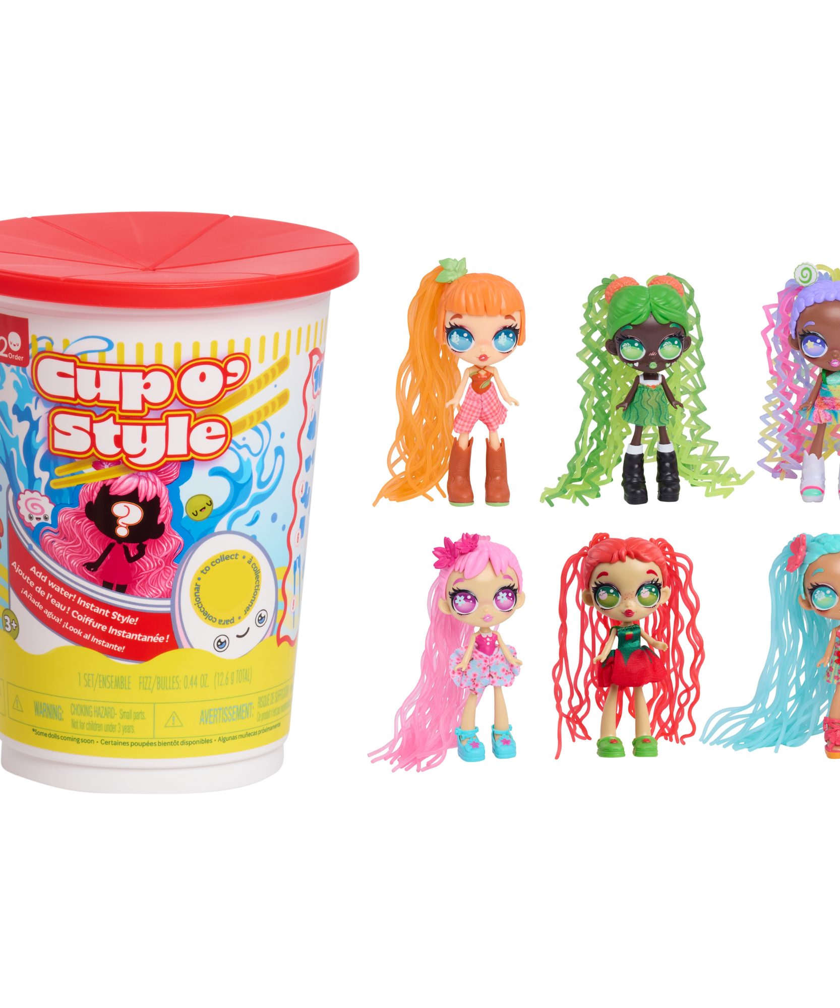 Just Play Made 2 Order Cup O’ Style Collectible 4-inch Small Doll with 10-piece Accessories, 6 Figurine Styles to Collect, Surprise Mystery Toys for Kids Ages 3 Years and Above