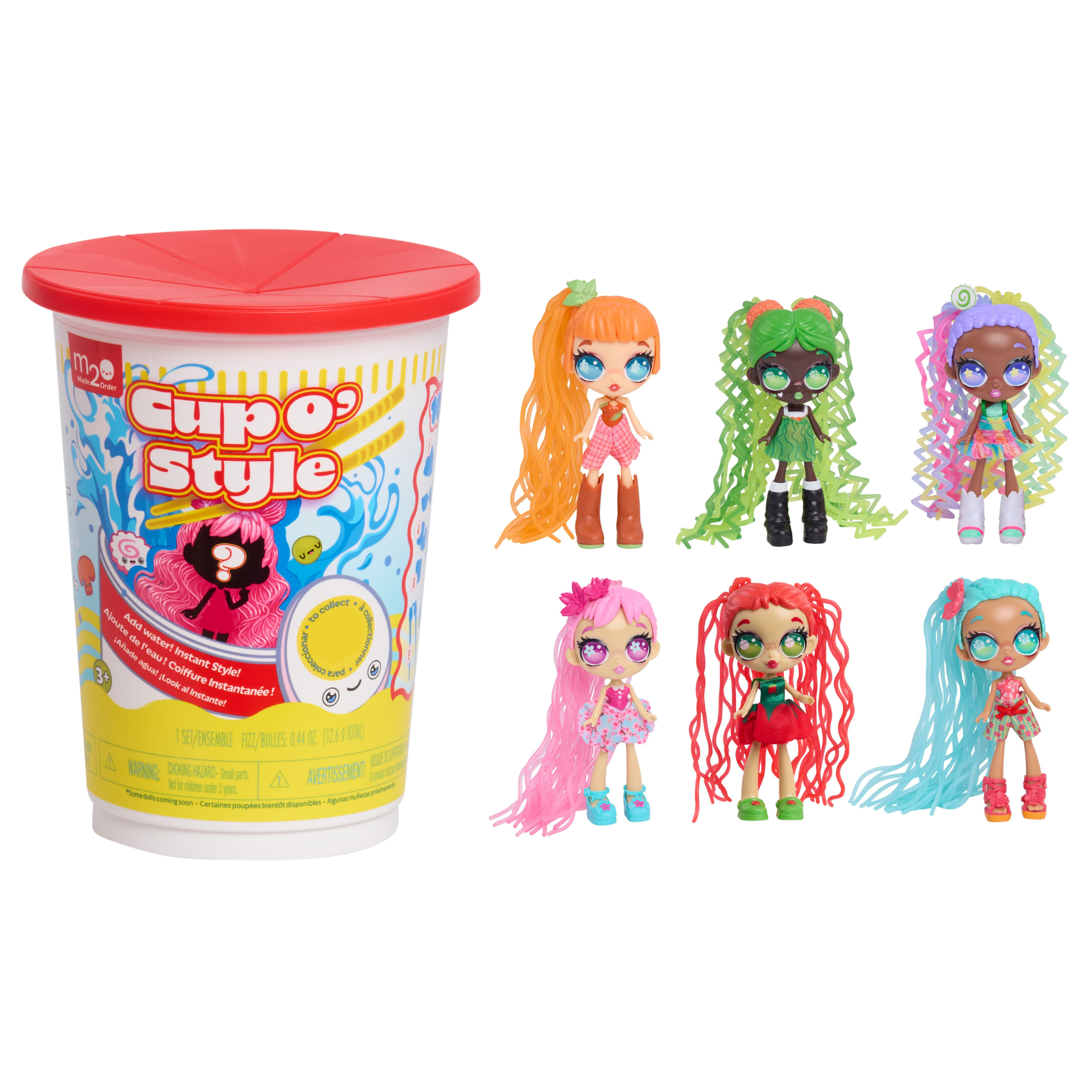 Just Play Made 2 Order Cup O’ Style Collectible 4-inch Small Doll with 10-piece Accessories, 6 Figurine Styles to Collect, Surprise Mystery Toys for Kids Ages 3 Years and Above