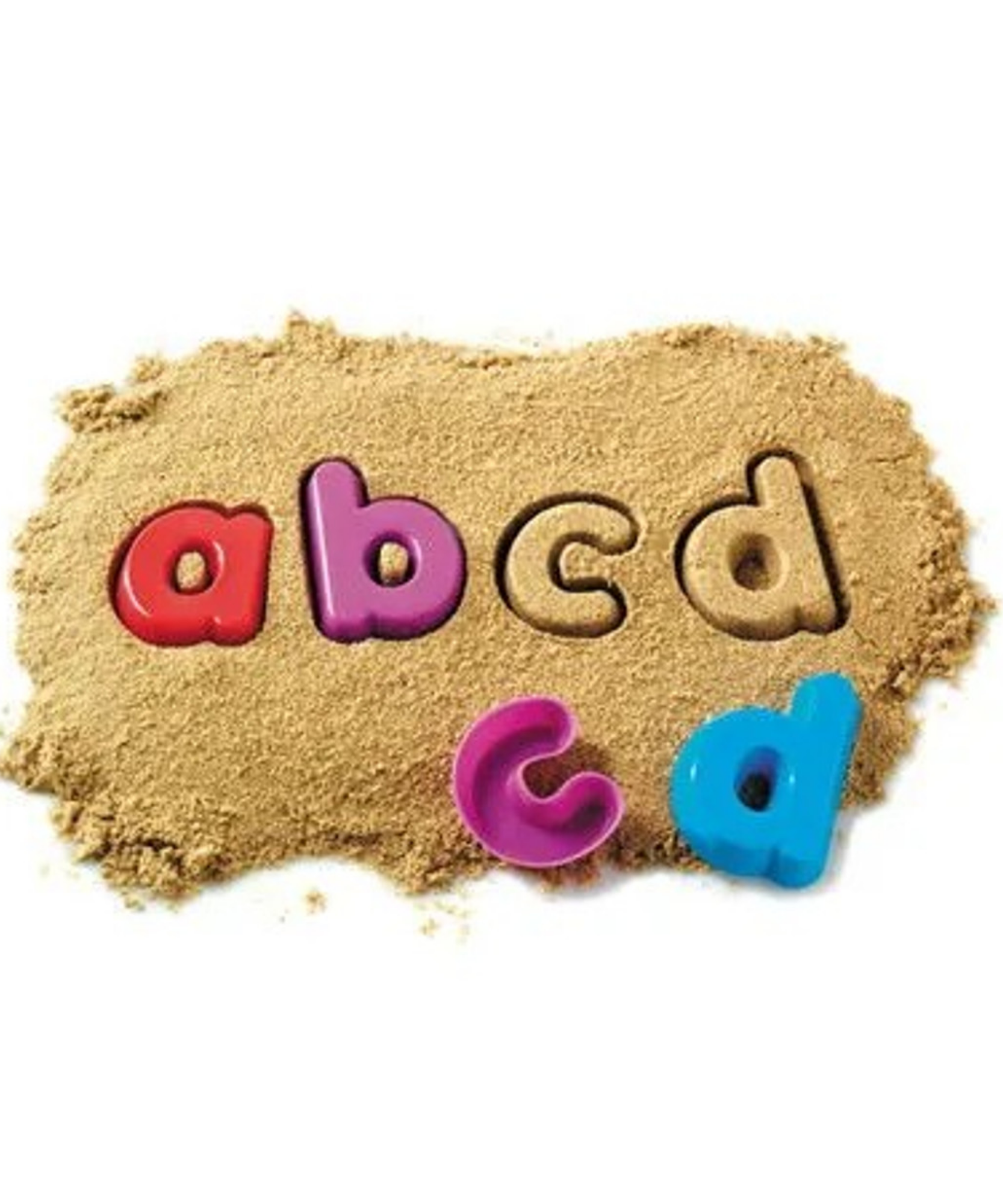 قوالب رمل من Learning Resources، أبجدية صغيرة، مجموعة من 26 قطعة، لعبة لتنمية مهارات القراءة والكتابة والمهارات الحركية الدقيقة، التعلم باللمس، تتضمن حقيبة تخزين شبكية، للأعمار من 3 سنوات فما فوق