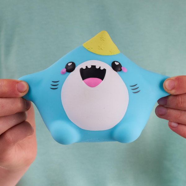 Smooshzees Cutezees Snaws, Blue Shark, Collectable Characters, Supersoft, Cuddly and Squishy!