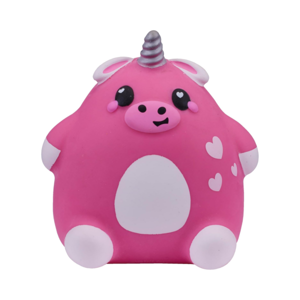 Smooshzees Cutezees Scarlet, Pink Unicow, Collectable Characters, Supersoft, Cuddly and Squishy!