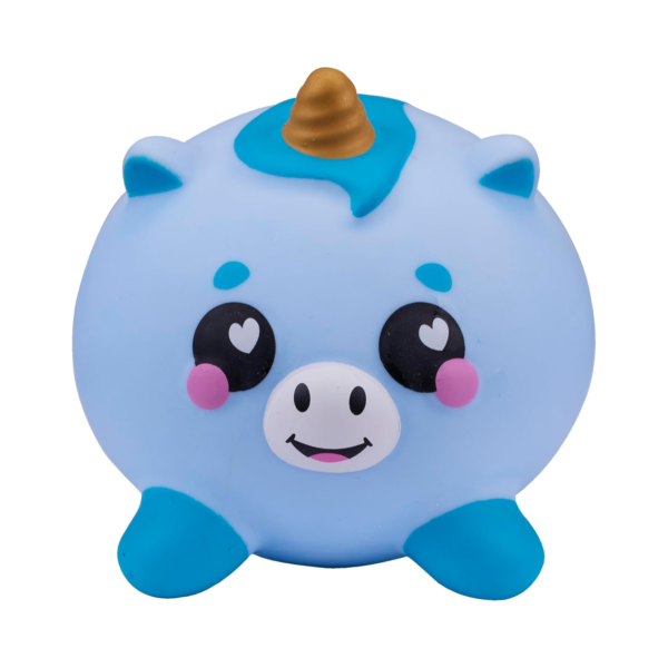 Smooshzees Luvzees, Boltz, Blue Unicorn, Collectable Characters, Supersoft, Cuddly and Squishy!