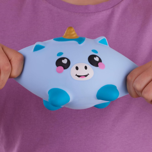 Smooshzees Luvzees, Boltz, Blue Unicorn, Collectable Characters, Supersoft, Cuddly and Squishy!