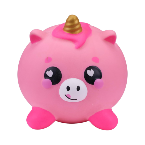 Smooshzees Luvzees, Zappy, Pink Unicorn, Collectable Characters, Supersoft, Cuddly and Squishy!