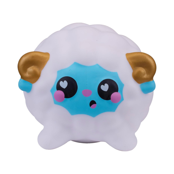 Smooshzees Luvzees, Bleepo, White Sheep, Collectable Characters, Supersoft, Cuddly and Squishy!