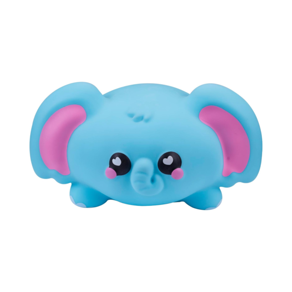 Smooshzees Snugzees, Luna, Blue Elephant, Collectable Characters, Supersoft, Cuddly and Squishy!