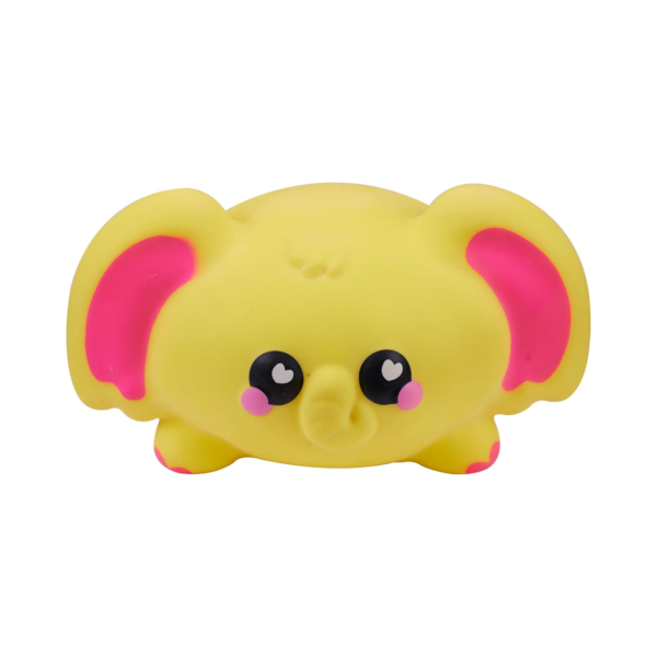 Smooshzees Snugzees, Custard, Yellow Elephant, Collectable Characters, Supersoft, Cuddly and Squishy!