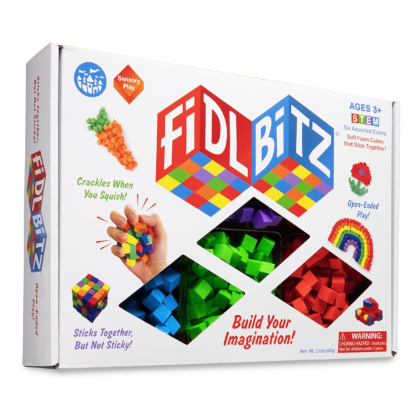 Play Visions FidlBitz - Revolutionary Cubes That Stick Together, But Not Sticky! (Deluxe Set)