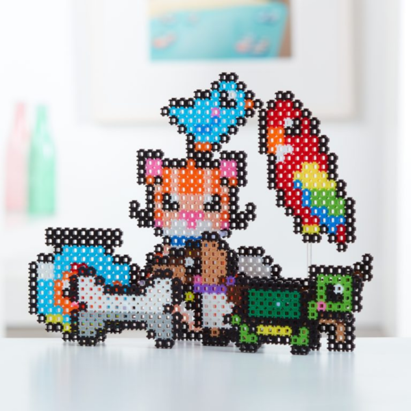Character Options Simbrix Connect & Wow Playful Pets Starter Pack with 1000+ brix, 2D & 3D Pixel Arts and Crafts Construction Toy, Creative & Imaginative STEAM Building Toy for Boys & Girls Ages 5+