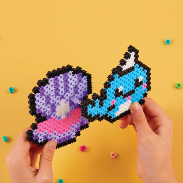 Character Options Simbrix Connect & Wow Maker Studio Purple with 4000+ brix, 2D & 3D Pixel Arts and Crafts Construction Toy, Creative & Imaginative STEAM Building Toy for Boys & Girls Ages 5+