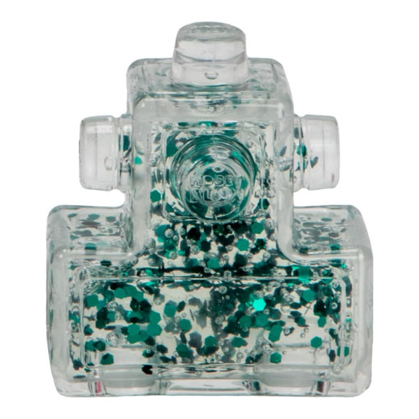 Goliath Fidget Blox, Touch Focused Sensory Squeeze & Play Fidget Toy, Push and Smush Anxiety & Stress Relief Calming Therapy Desk Toy for Adults and Children, Clear and Green