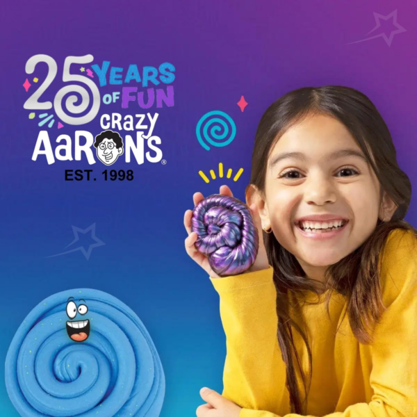 Crazy Aaron's Hide Inside! Sweet Surprise Thinking Putty, 4" Tin with 90g of Non-Toxic Sensory Play Putty which Never Dries Out, Soft Textured Creative Fidget Toy for Boys and Girls Ages 3Y+