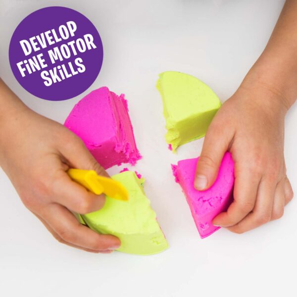Learning Resources Playfoam Sand 8-Pack Sensory Play Sand for Fine Motor Skills and Calming Activity Never Dries Out Includes 8 Colors