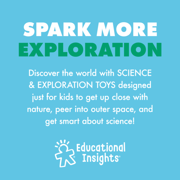 Learning Resources GeoSafari MicroPro 95-Piece Microscope Set, 50x to 600x Magnification, Includes Prepared & DIY Slides, STEM Science Kit for Kids, Ages 8+