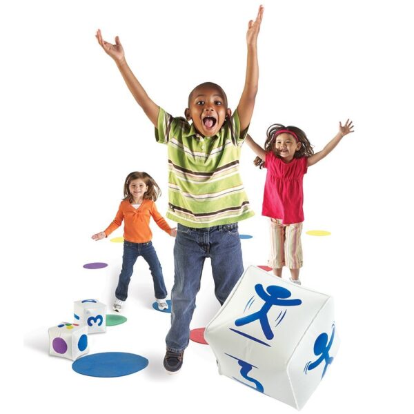 Learning Resources Ready, Set, Move, Classroom Activity Set for Active Learning and Early Skill Development (Ages 4+)
