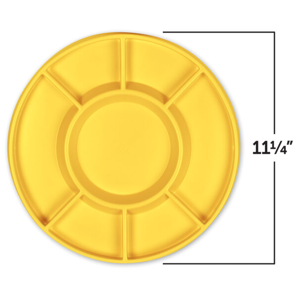 Learning Resources Circular Sorting Tray, 7-Compartment Plastic Tray for Sorting & Classifying, Ages 3+