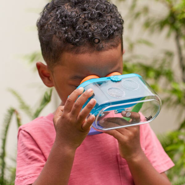 Learning Resources GeoSafari Jr. Bugnoculars, Kids’ Exploration Tool with 3x and 2x Magnification, Safe Bug & Specimen Viewer, Ages 3+