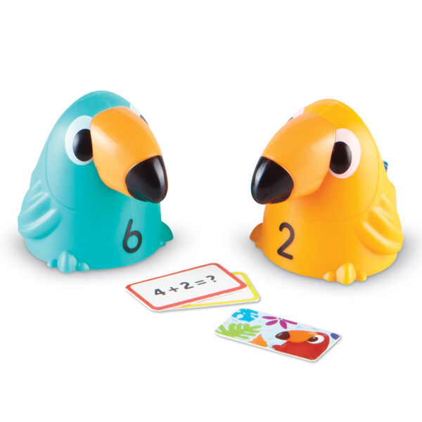 Learning Resources Toucans to 10, Addition and Subtraction Fact Family Game, Hands-On Early Maths Activity for Home or Classroom, Ages 5+