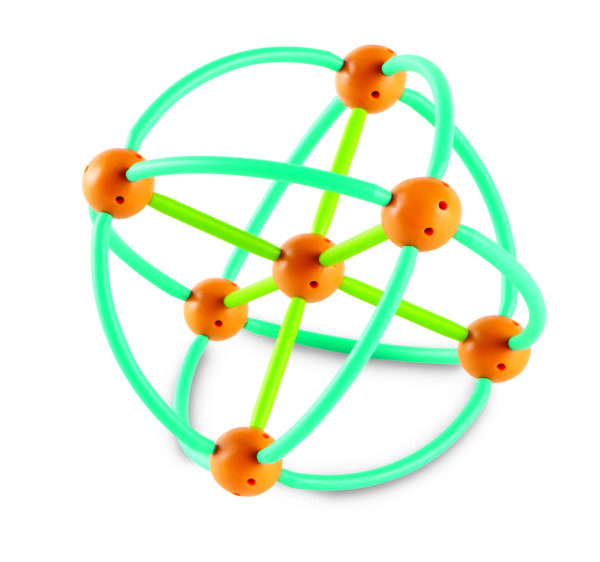 Learning Resources STEM Explorers Geomakers, 58-Piece Geometry Building Set for Kids, Ages 5+