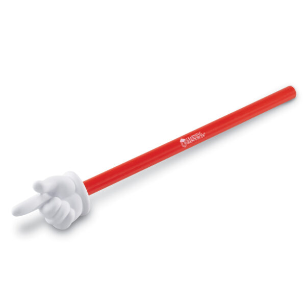 Learning Resources Student Hand Pointers, Set of 3, Engaging Classroom Pointer Tool for Whiteboards, Presentations & Group Activities, Includes Red, Blue & Green, 38cm Each