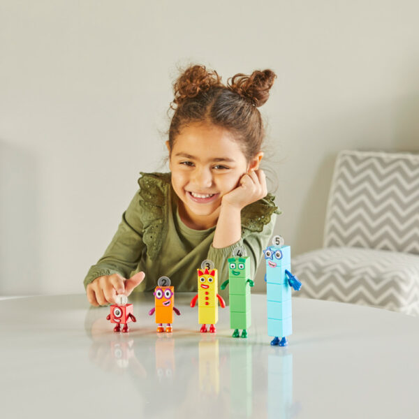 Learning Resources Numberblocks Friends One to Five, Collectible Figures with Posable Arms, Officially Licensed Learning Resources Set