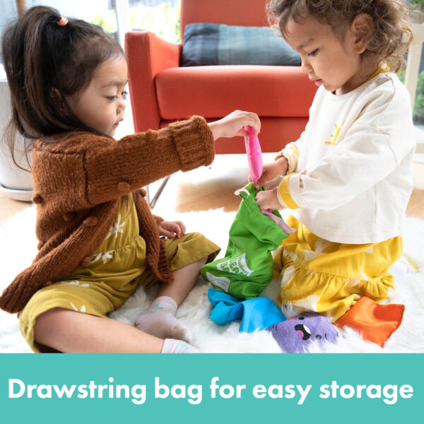 Learning Resources My Feelings Bean Bags, Set of 10 Tactile Emotion Bean Bags, Social Emotional Learning for Kids, Develops Vocabulary, Motor Skills & Sensory Awareness, Includes Activity Guide & Storage Bag, Ages 3+
