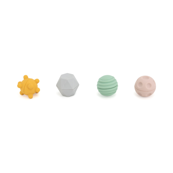 PolarB FSC Grow-with-Me Sensory Seekers Box, Montessori-Inspired Sensory Toy Set for Babies 0-6 Months, Includes High Contrast Cards, Mirror, Maracas, Rattle, Discs and Textured Balls