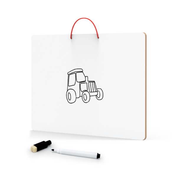 Viga Dry Erase Board with,   Magnetic World Puzzle, Montessori Wooden Toy, Develops Sensory, Cognitive & Fine Motor Skills, Non-Toxic & Eco-friendly Kids Educational Toy, Suitable for Children 3Y+