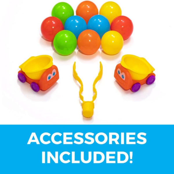 Step2 Ball Buddies Truckin & Rollin Play Table, Indoor and Outdoor Sensory Playset, Activity Toy with 13 Piece Accessories Including Balls, STEM Toy and Activity Centre, Suitable for Children Aged 2+