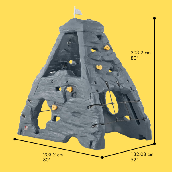 Step2 Skyward Summit Climber, Easy to Assemble Backyard Climbing Toy with 145kg Weight Capacity, Outdoor Playground Climbing Gym, Garden Toy Suitable for Children both Boys and Girls Aged 2+
